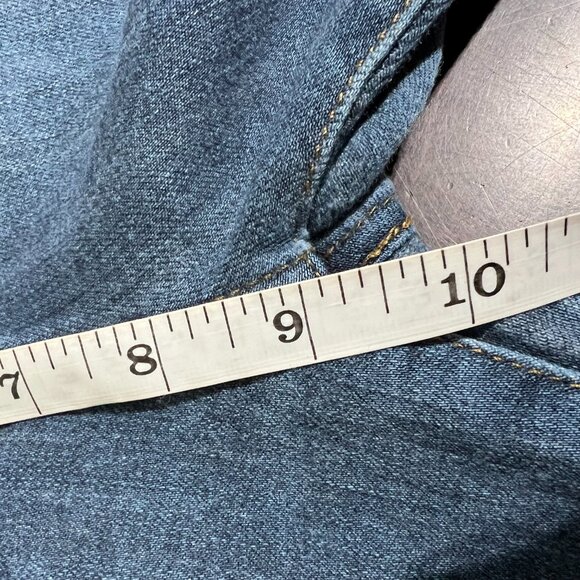 Just Black Jeans Size 27 |‎ Made in USA | Frayed Hem & Sass Included - Picture 10 of 14